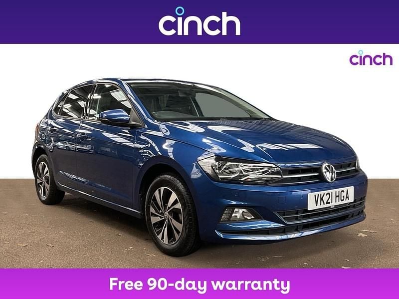 Blue Used 2021 VW Polo Match Hatchback | £14,799 (Fair price) - Image 1/3