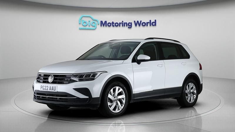 Used VW Tiguan S 150 HP (110 kW) 2022 White SUV