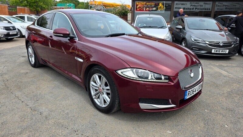 Red Used 2015 Jaguar XF Premium Luxury Sedan | £4,999 (Super price) - Image 1/4