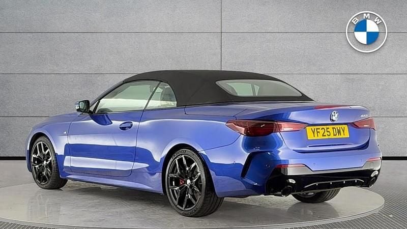 Used BMW 420 M Sport 181 HP (133 kW) 2025 Blue Cabriolet
