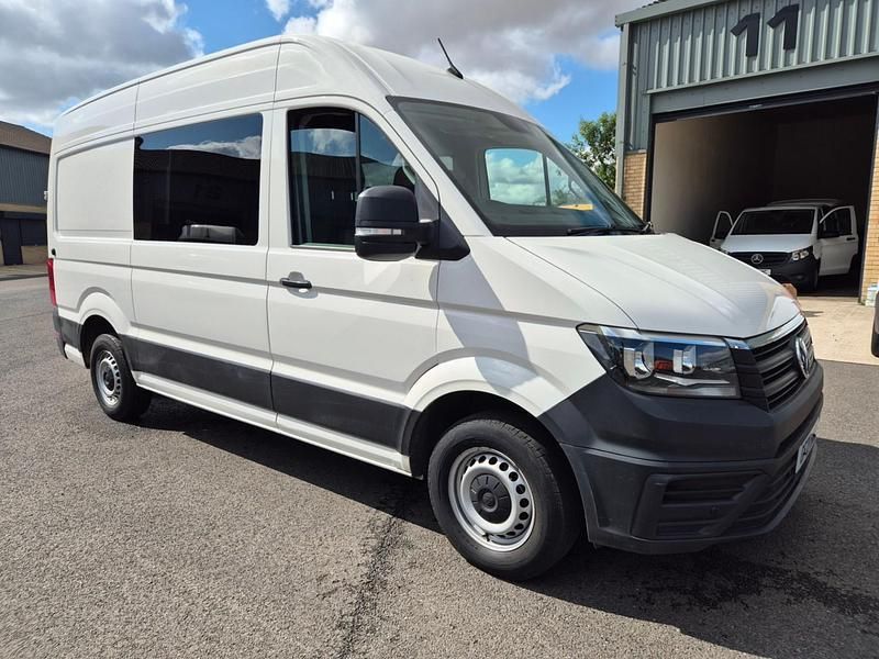 White Used 2021 VW Crafter Trendline Van | £21,950 (Expensive) - Image 1/4