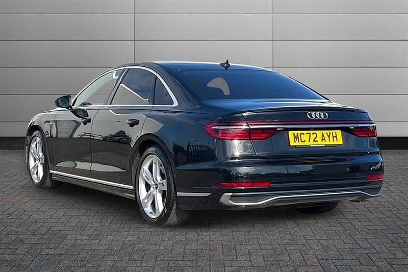 Used Audi A8 S-Line 340 HP (250 kW) 2023 Black Sedan