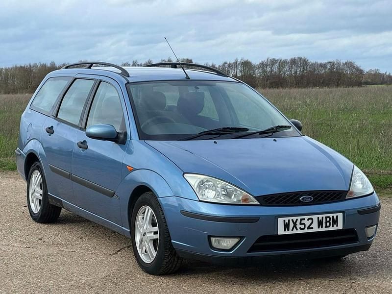 Used Ford Focus Zetec 2002 Blue Estate