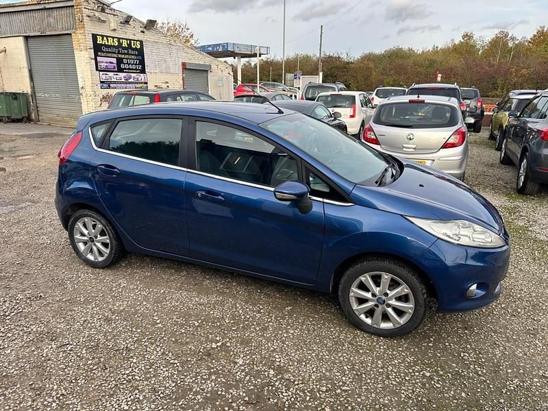 Used Ford Fiesta Zetec 2008 Blue Hatchback