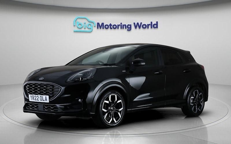 Second-hand Ford Puma ST-Line X 155 CP (114 kW) 2022 Negru SUV