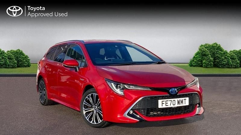 Scarlet flare Used 2020 Toyota Corolla Estate | £18,724 (Fair price) - Image 1/4