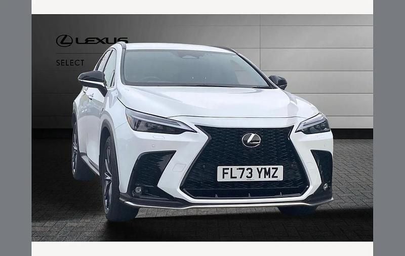 White Used 2023 Lexus NX350h Sport Line SUV | £40,495 (Good price) - Image 1/3