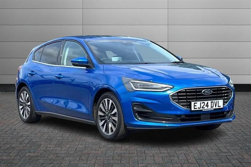 Desert island blue Used 2024 Ford Focus Titanium X Hatchback | £18,995 (Fair price) - Image 1/2