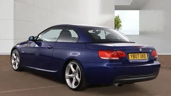 Used BMW 320 Cabriolet M Sport 2007 Blue Cabriolet