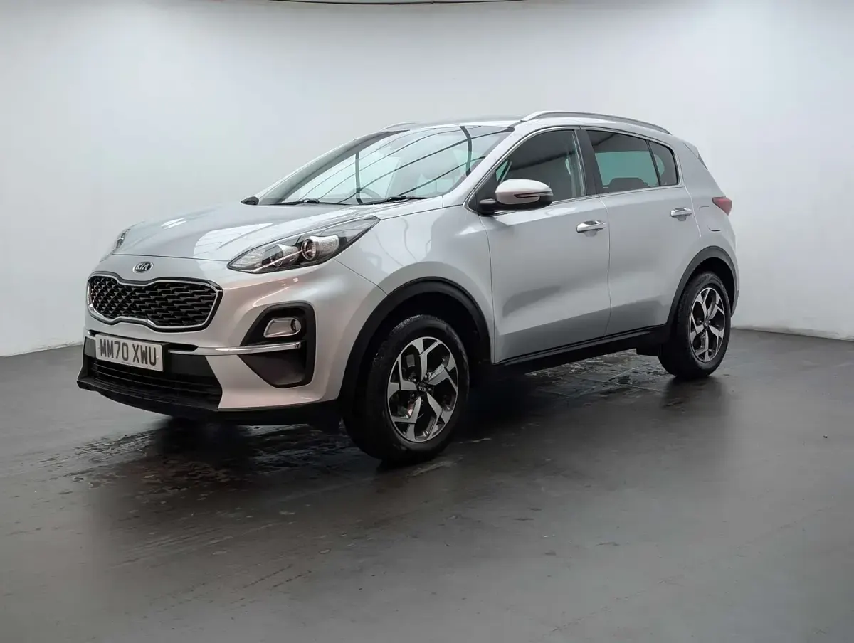 Used Kia Sportage 177 HP (130 kW) 2021 Silver SUV