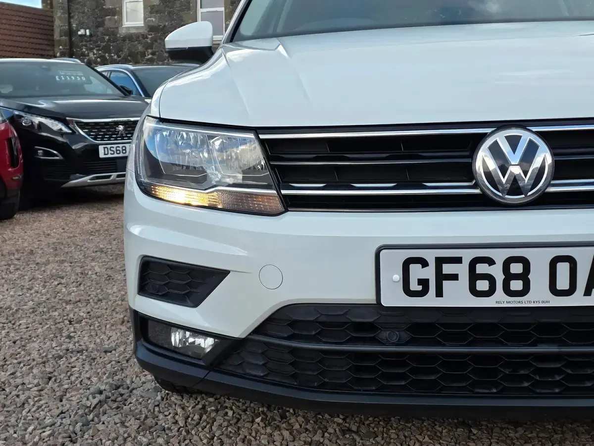 Used VW Tiguan SE 150 HP (110 kW) 2018 White SUV