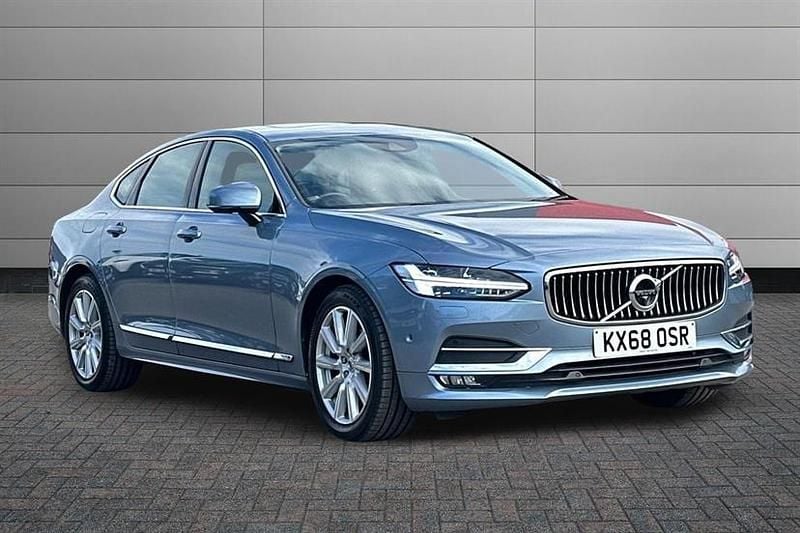 Mussel blue Used 2018 Volvo S90 Inscription Sedan | £18,995 (Fair price) - Image 1/2