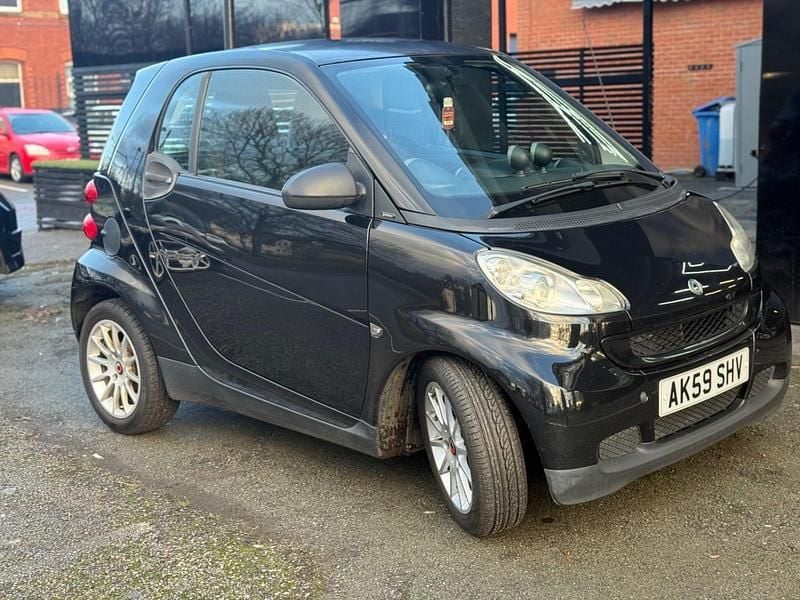 Black Used 2009 Smart ForTwo Coupé Passion Coupe | £1,850 (Good price) - Image 1/4