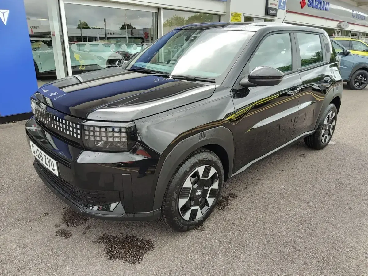 New Fiat Panda Pop 2026 Black Hatchback