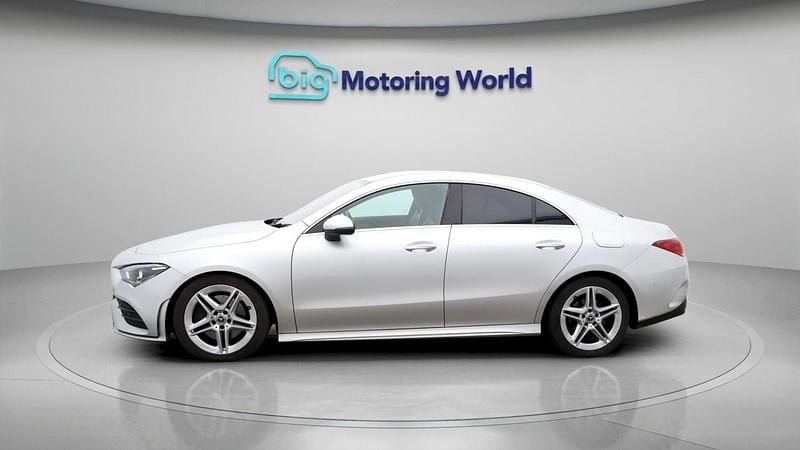 Used Mercedes CLA220 AMG line 190 HP (139 kW) 2021 Silver Sedan