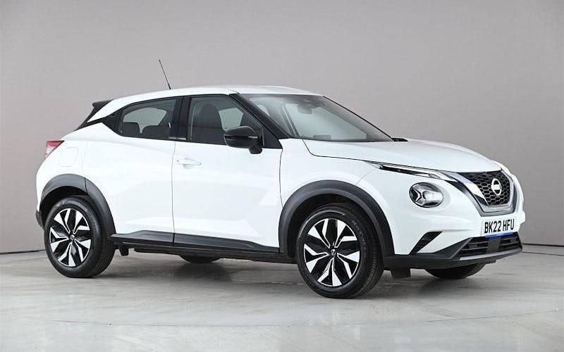 Used Nissan Juke Acenta 114 HP (83 kW) 2022 White SUV
