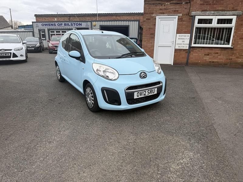 Usado Citroën C1 VTR Sport 68 HP (50 kW) 2012 Azul Citadino