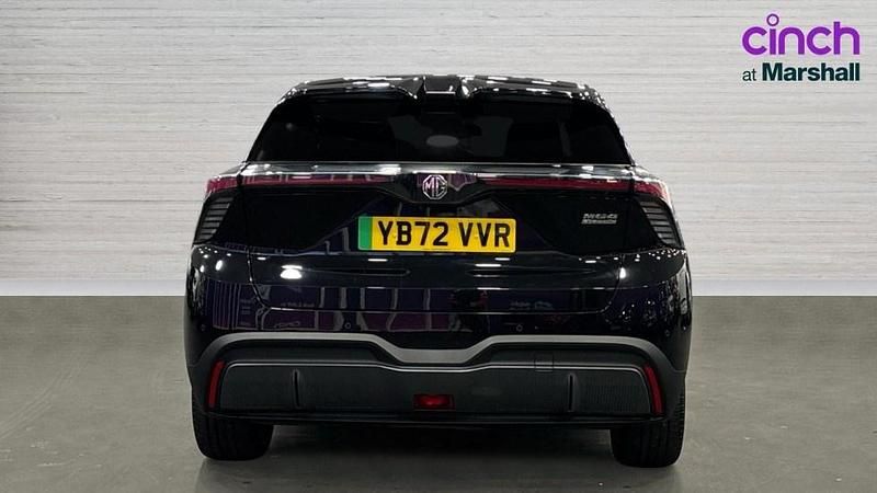 Used MG MG4 EV Trophy 150 kW (204 HP) 2022 Black Hatchback