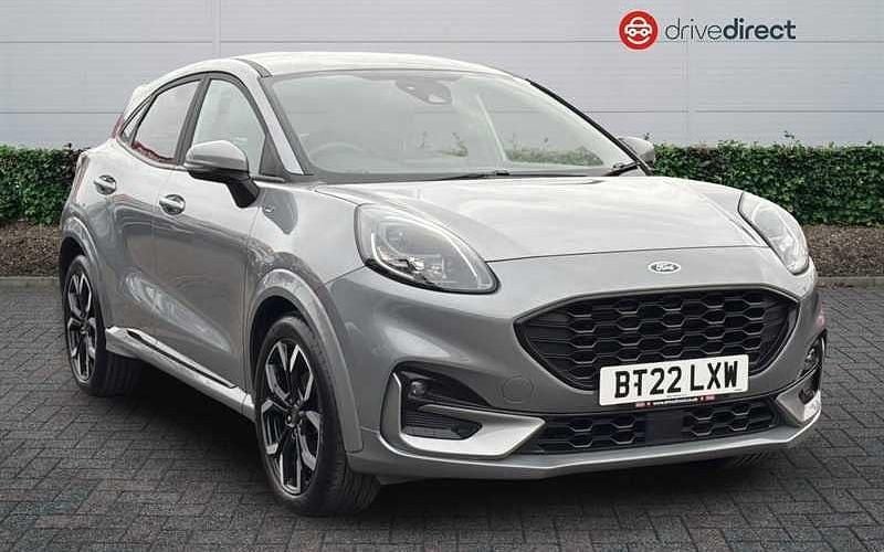 Silver Used 2022 Ford Puma ST-Line X Hatchback | £13,650 (Fair price) - Image 1/4