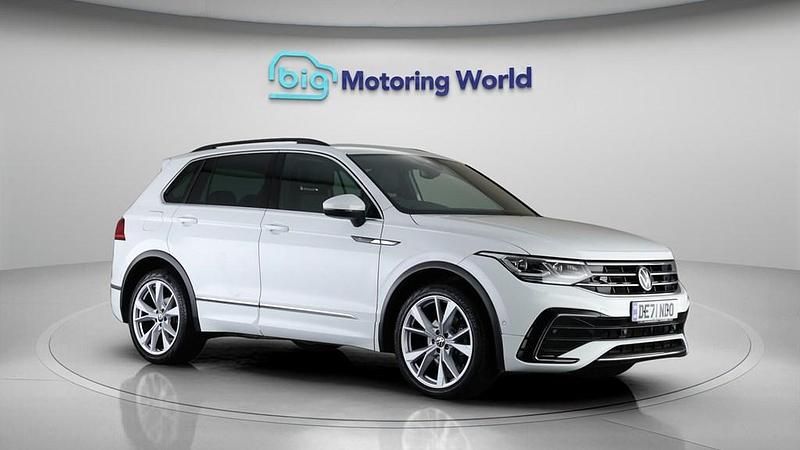 Used VW Tiguan R-line 150 HP (110 kW) 2021 White SUV
