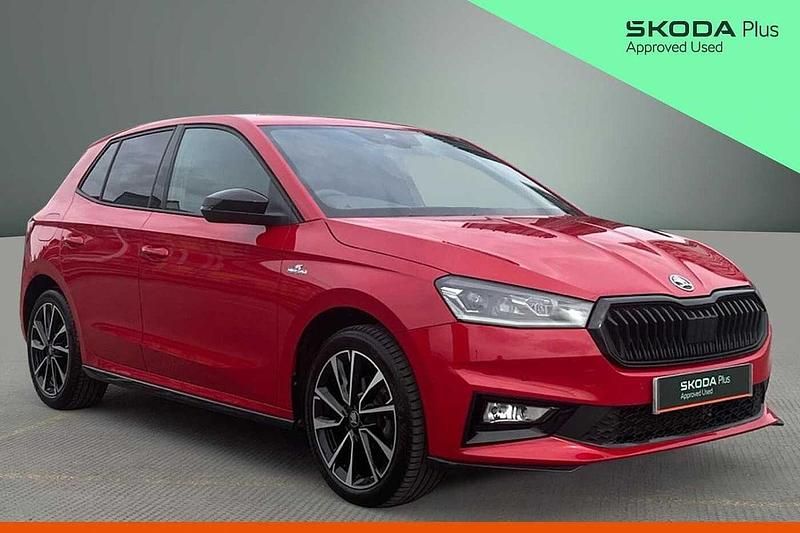 Used Skoda Fabia Monte Carlo 116 HP (85 kW) 2025 Velvet red Hatchback