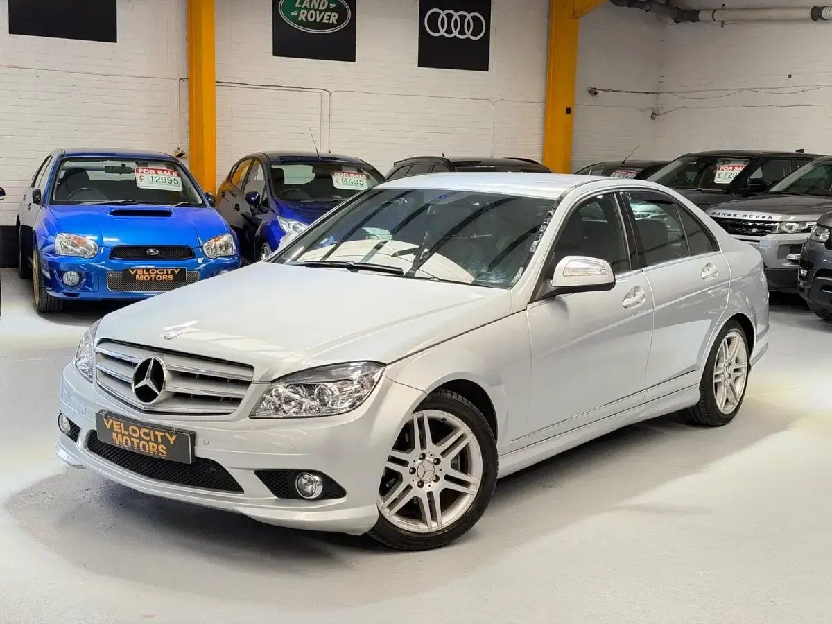 Used Mercedes C220 2007 Silver Sedan