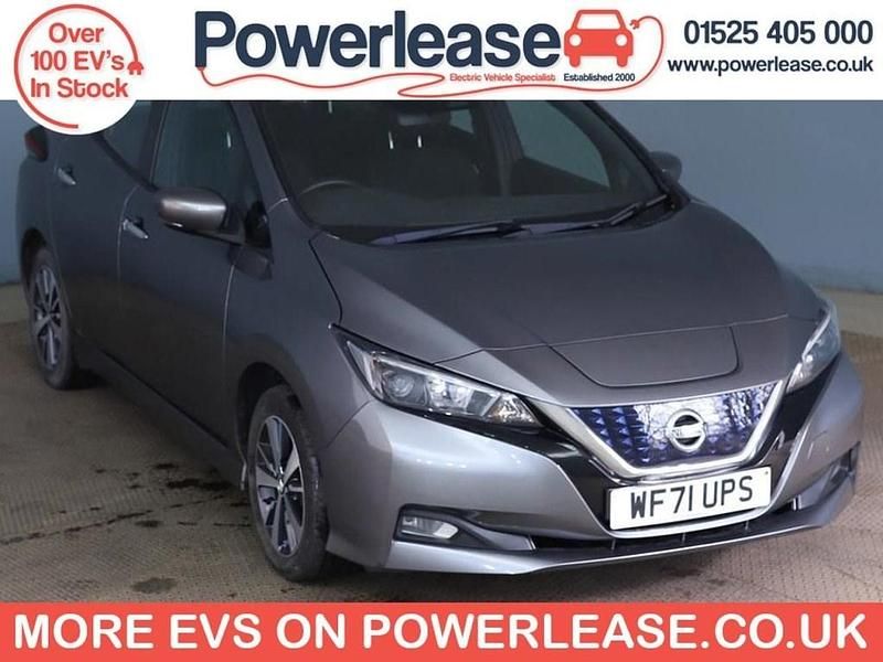 Used Nissan Leaf Acenta 110 kW (150 HP) 2021 Grey Hatchback