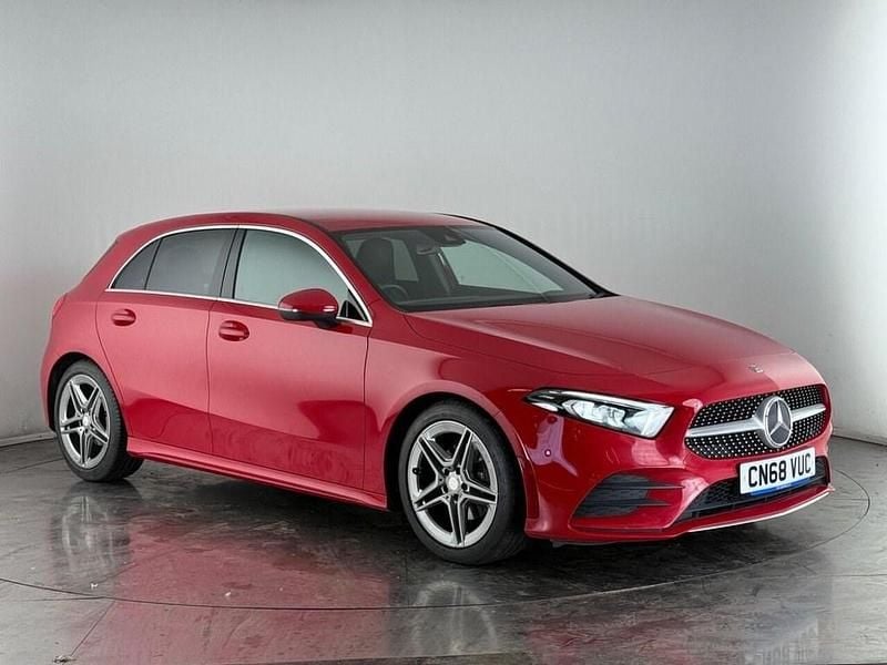 Red Used 2018 Mercedes A180 Executive Hatchback | £14,350 (Fair price) - Image 1/3