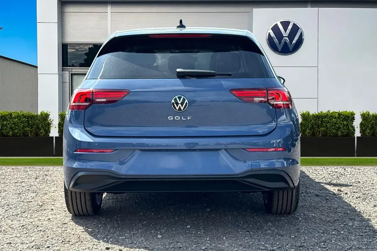 New VW Golf VIII Match 2026 Blue Hatchback