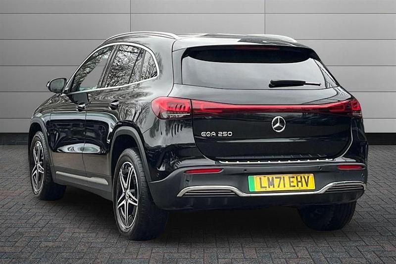Used Mercedes EQA250 AMG line 139 kW (190 HP) 2021 Cosmos black SUV