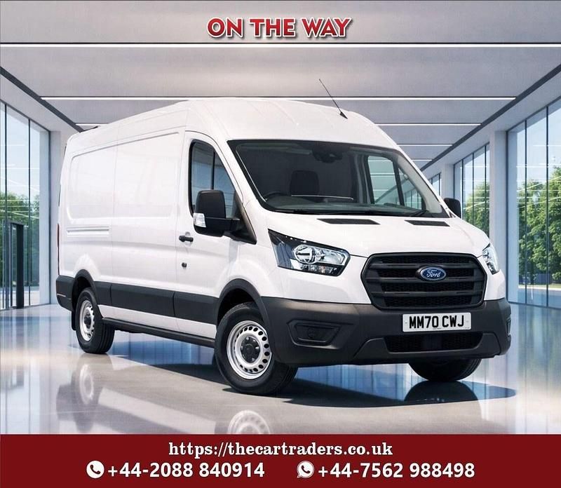 Begagnad Ford Transit S 130 HK (95 kW) 2021 Vit Van