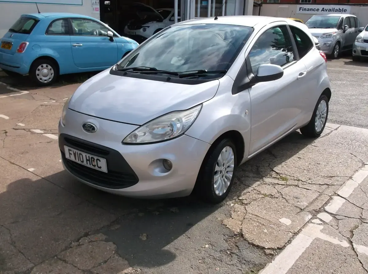 Used Ford Ka Zetec 69 HP (50 kW) 2010 Silver Hatchback