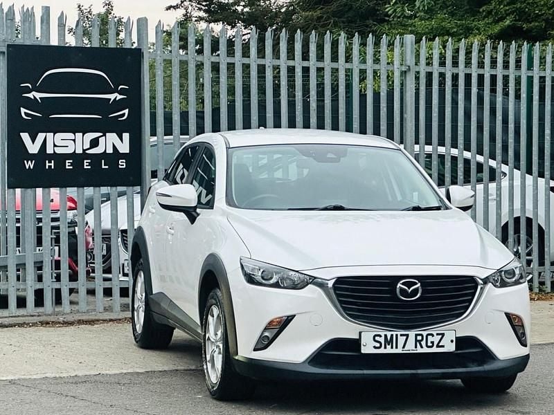 White Used 2017 Mazda CX-3 SUV | £5,495 (Fair price) - Image 1/4