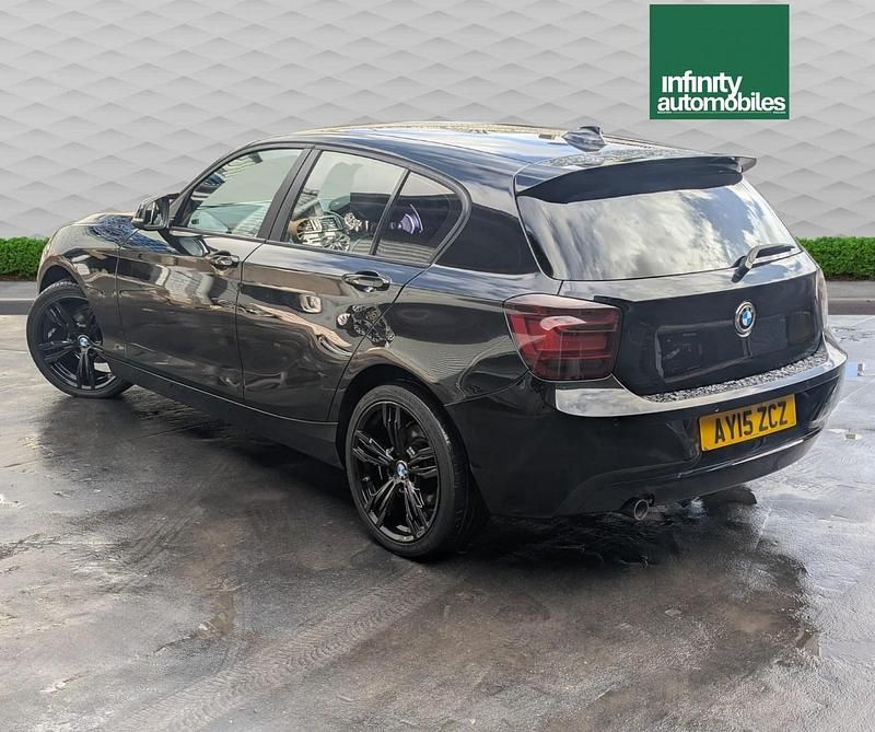 Used BMW 118 Sport Line 2015 Black Hatchback