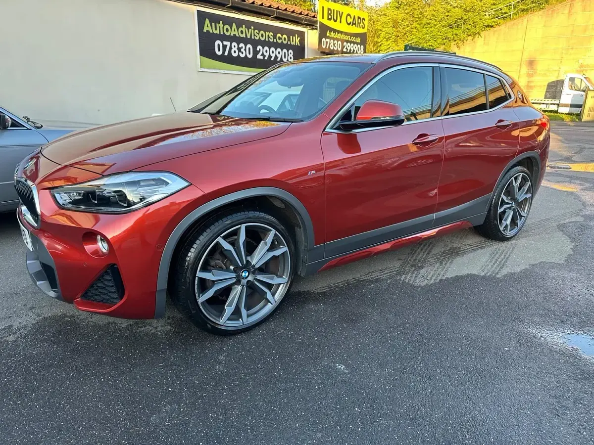 Used BMW X2 M Sport 192 HP (141 kW) 2019 Orange SUV