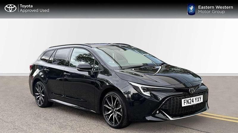Black Used 2024 Toyota Corolla Sport Estate | £25,999 (A bit pricey) - Image 1/4
