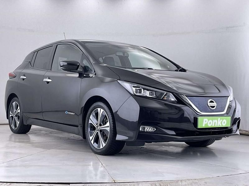 Used Nissan Leaf Tekna 2020 Black Hatchback