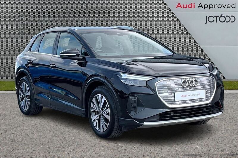 Black Used 2024 Audi Q4 e-tron Sport SUV | £32,715 (Super price) - Image 1/4