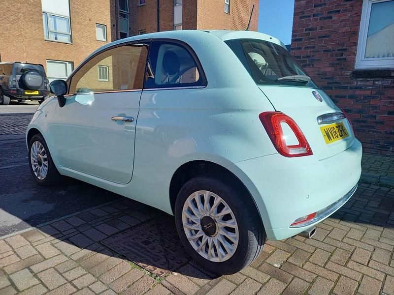 Used Fiat 500 Lounge 2018 Green Hatchback