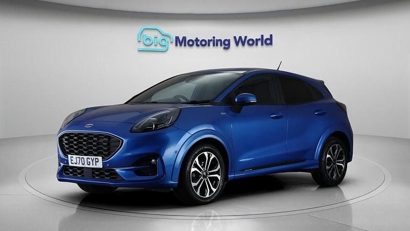 Used Ford Puma ST-Line 155 HP (114 kW) 2020 Blue SUV