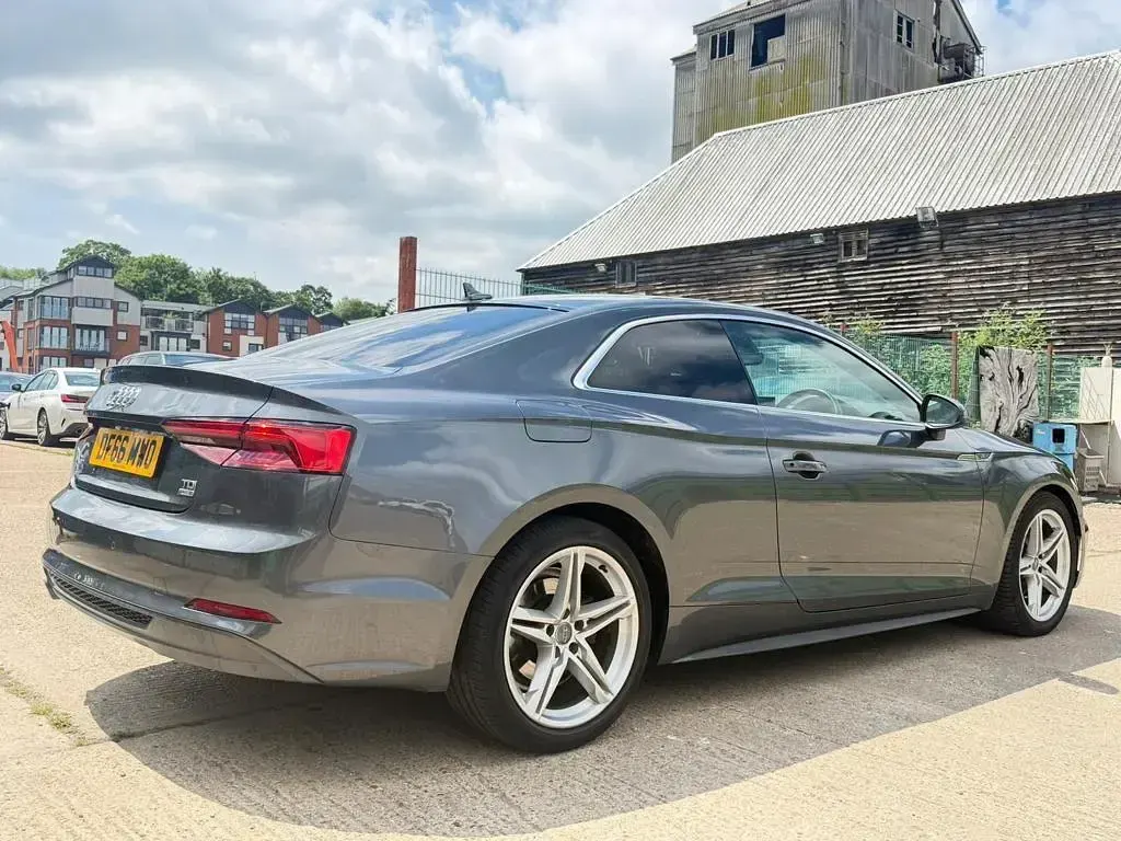 Used Audi A5 S-Line 190 HP (139 kW) 2016 Grey Coupe