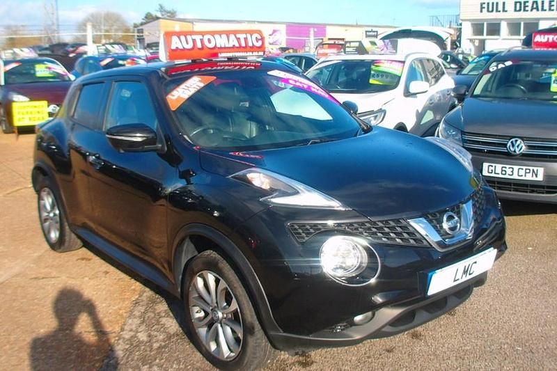 Used Nissan Juke Tekna 117 HP (86 kW) 2016 Black SUV