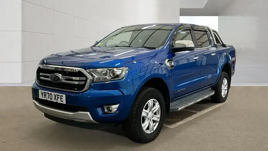 Used Ford Ranger Limited 2020 Blue Pickup