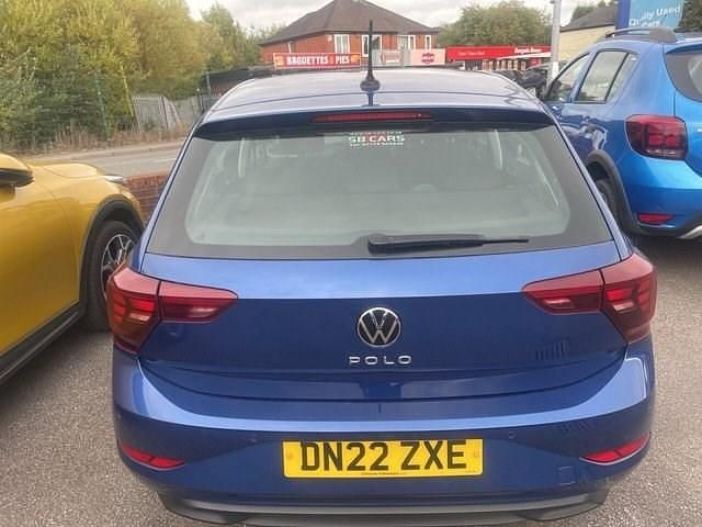 Used VW Polo S 95 HP (69 kW) 2022 Blue Hatchback