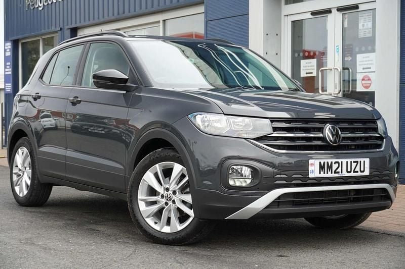 Grey Used 2021 VW T-Cross SE SUV | £15,250 (Fair price) - Image 1/3