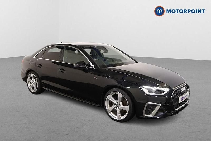 Black Used 2023 Audi A4 S-Line Sedan | £25,049 (Fair price) - Image 1/4