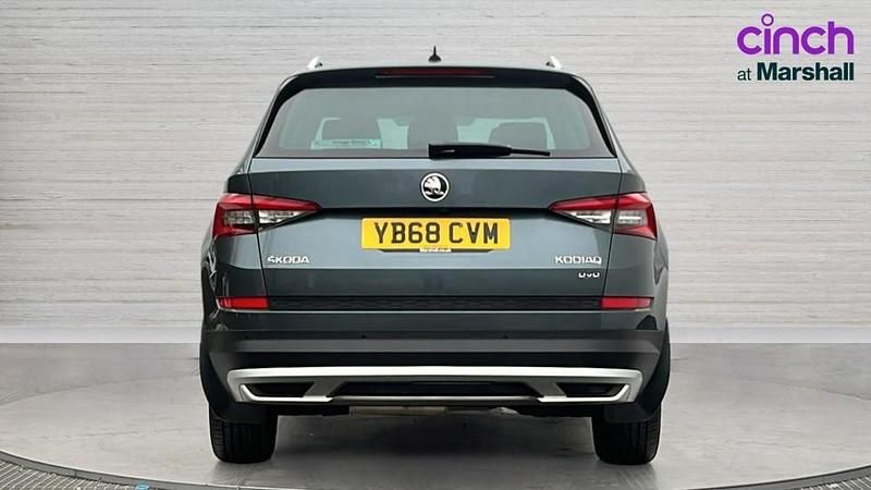 Used Skoda Kodiaq Scout 4x4 190 HP (139 kW) 2018 Grey SUV