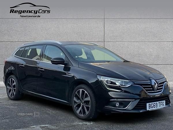 Black Used 2019 Renault Mégane GrandTour Iconic Estate | £12,195 (A bit pricey) - Image 1/4