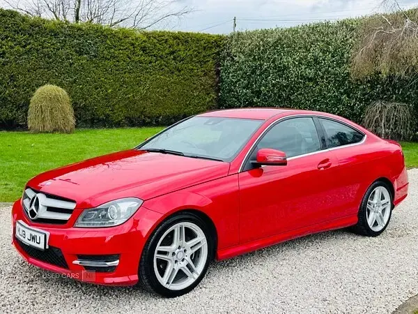 Used Mercedes C250 AMG 2013 Red Coupe