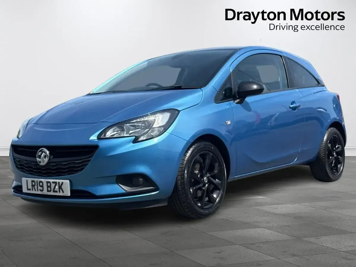 Used Vauxhall Corsa 75 HP (55 kW) 2019 Blue Hatchback